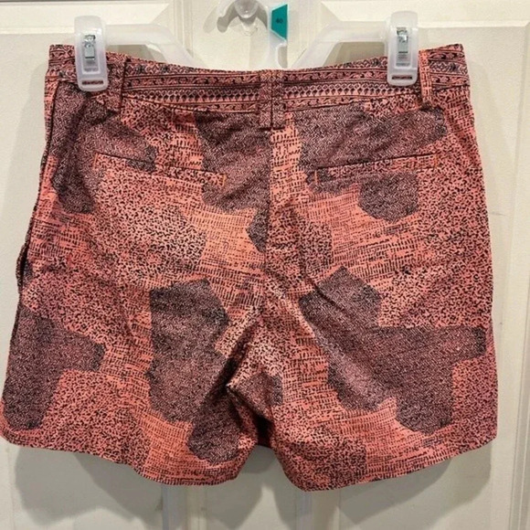 Cartonnier Anthropologie coral button shorts sz 4 - Picture 5 of 8